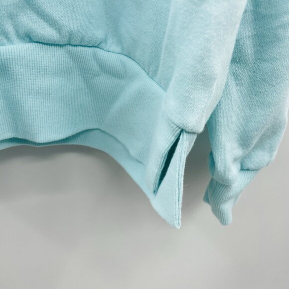 Colsie Womens Plus Size 2X Long Sleeve Crewneck Fleece Lounge Sweatshirt 2215 - Picture 5 of 8